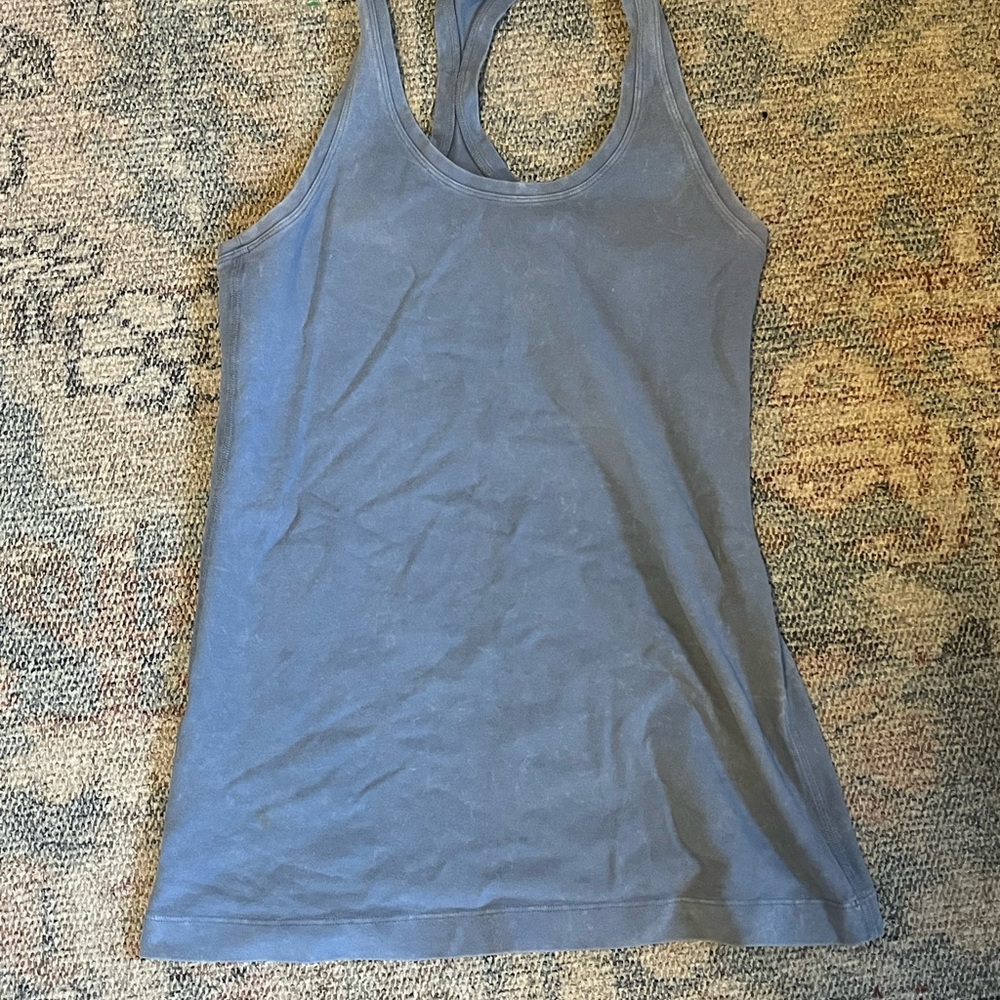 lululemon athletica Slate Blue Tank Top
